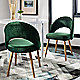 Hunter Green dining chairs in your home
