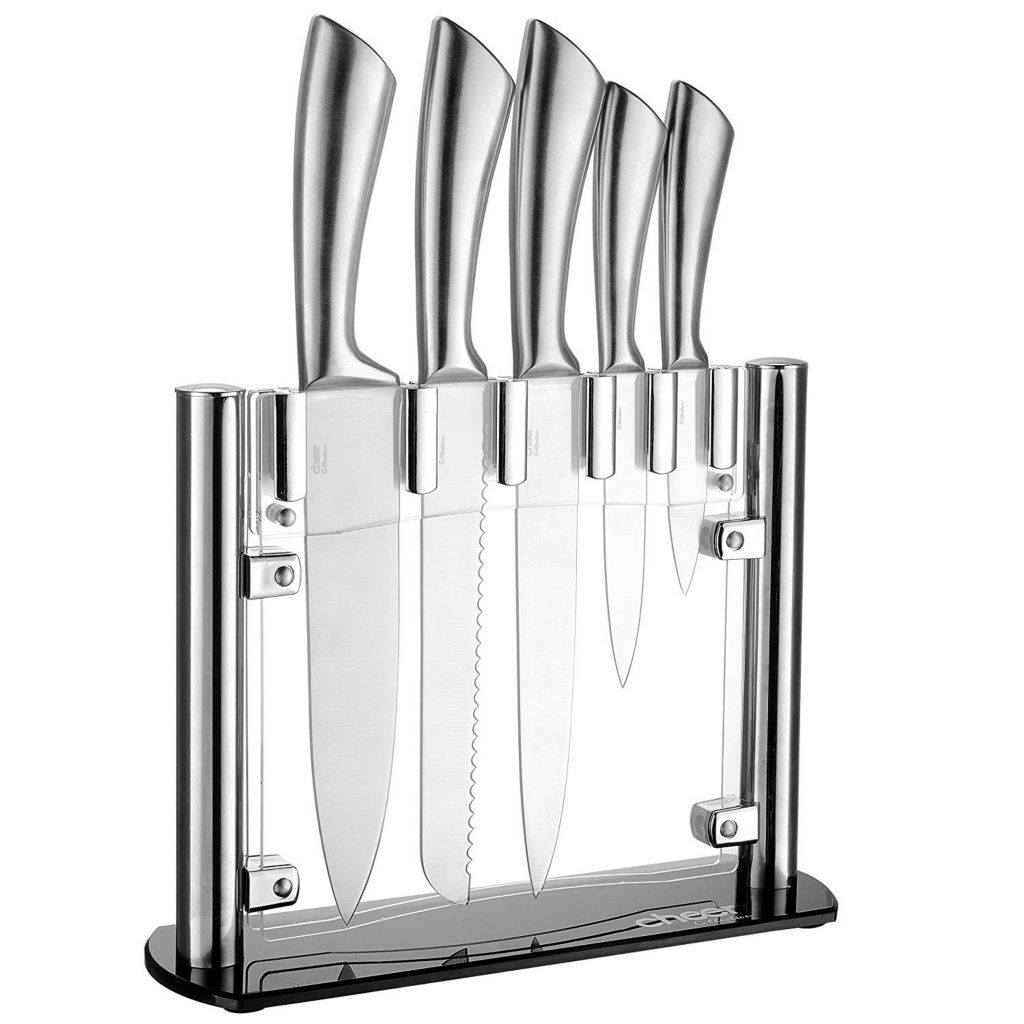 knife set and block