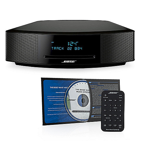 Bose Wave, Music System IV w/, CD Player, Radio, & Waveguide, Technology on  sale at shophq.com - 481-815