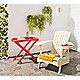 Off White adirondack chair on your patio