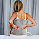 Heating pad helps relieve sore muscles