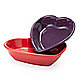 Heart bowls nestled together