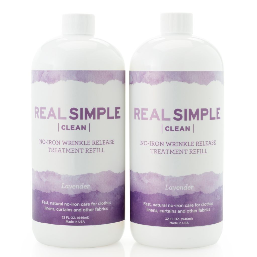 Real Simple Clean 4-Piece Wrinkle Release & Fabric Refresher Spray