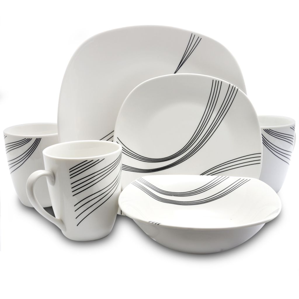 square dinnerware sets