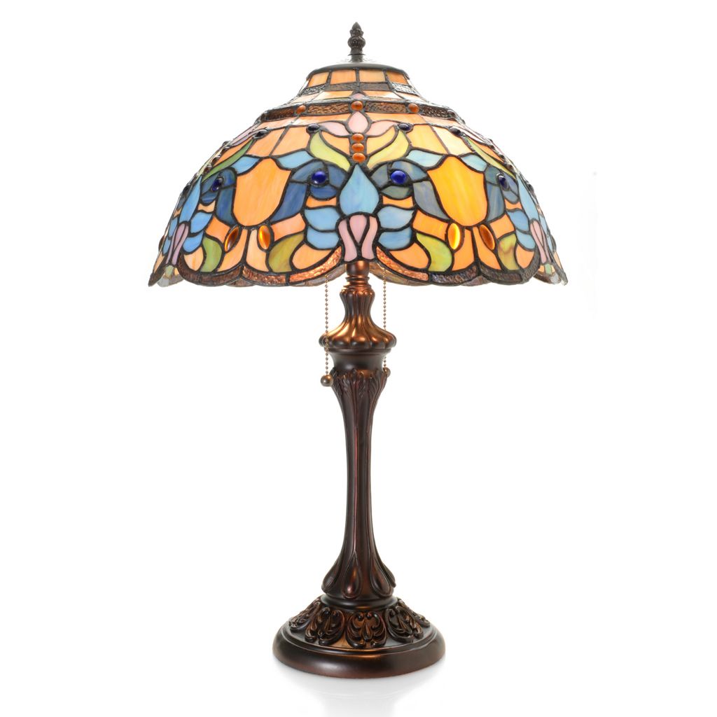 tiffany stained glass table lamps