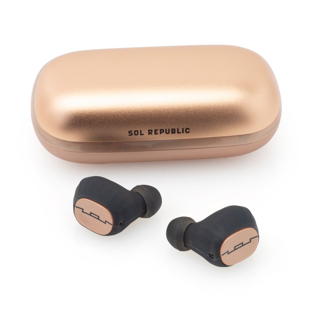 Sol Republic Amps Air 2.0 True Wireless Earbuds w Charging Case on sale at shophq 487 279