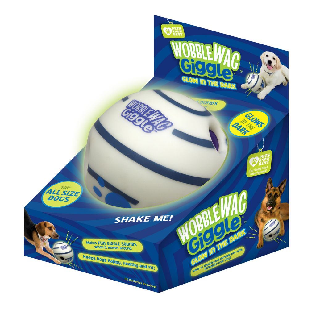 jw pet wobbling dog ball