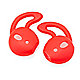 Red AirPod hooks