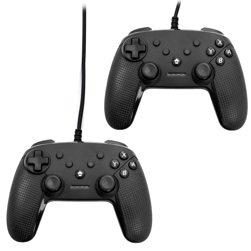 nintendo switch black wired controller