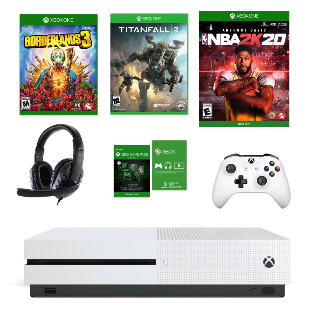 xbox one s 1tb console with nba 2k20