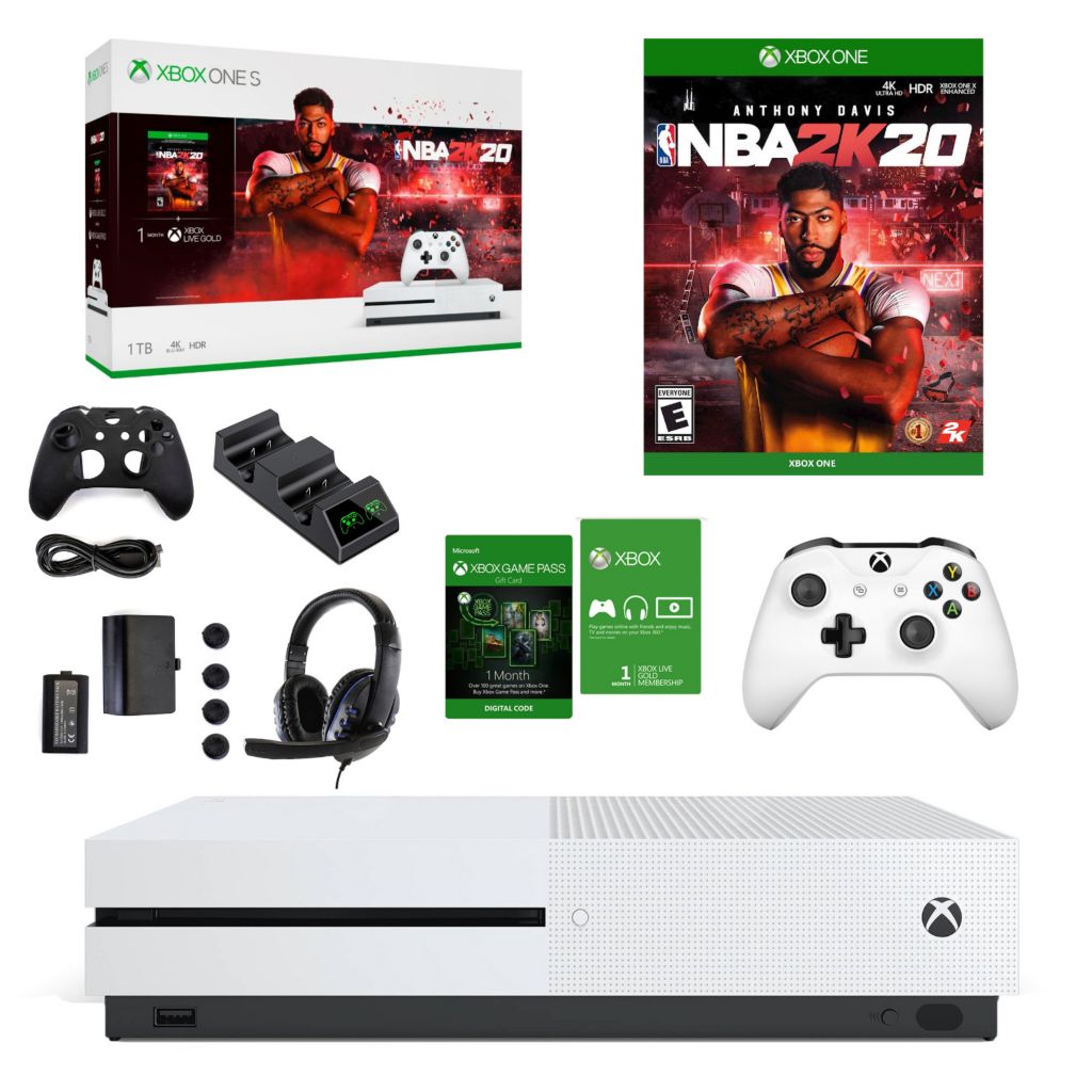 xbox one s with nba 2k20