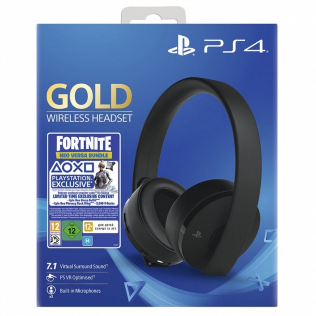 fortnite ps4 gold headset