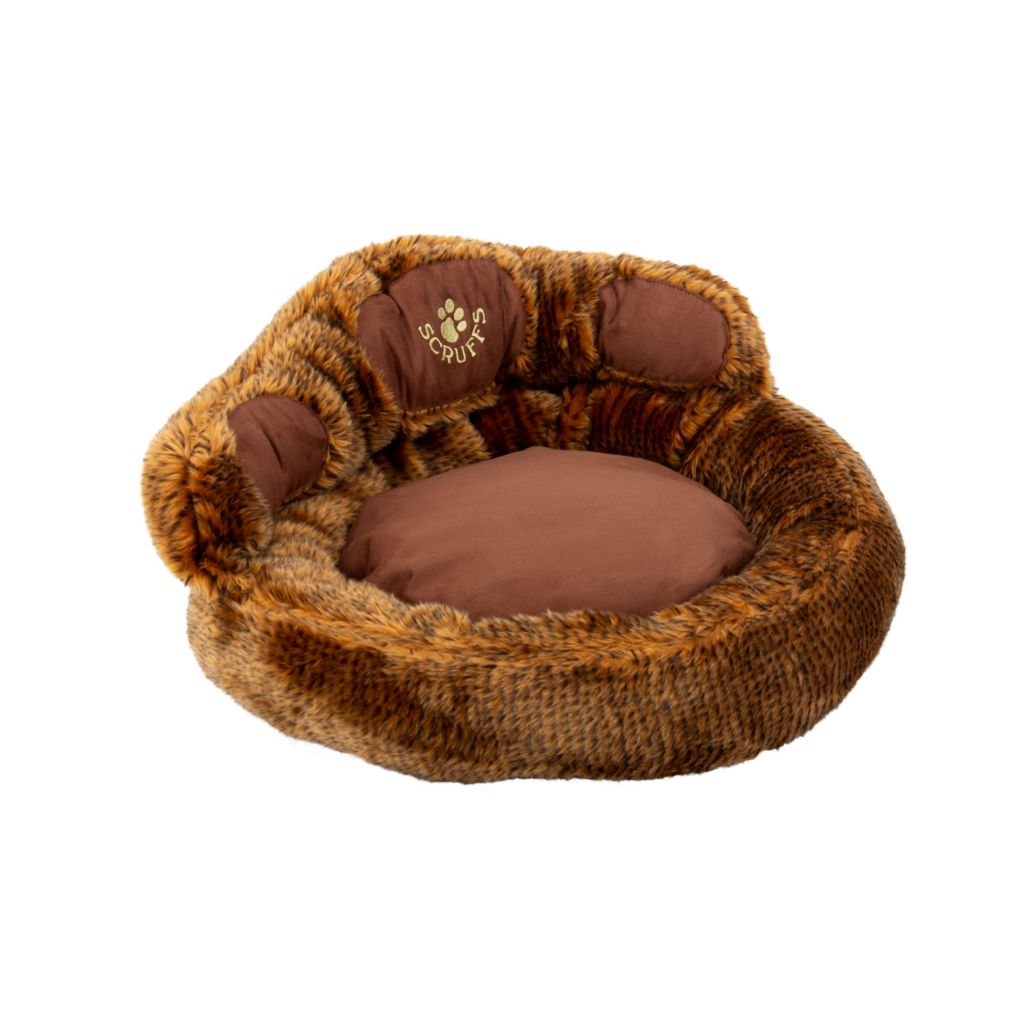 paw shaped dog bed