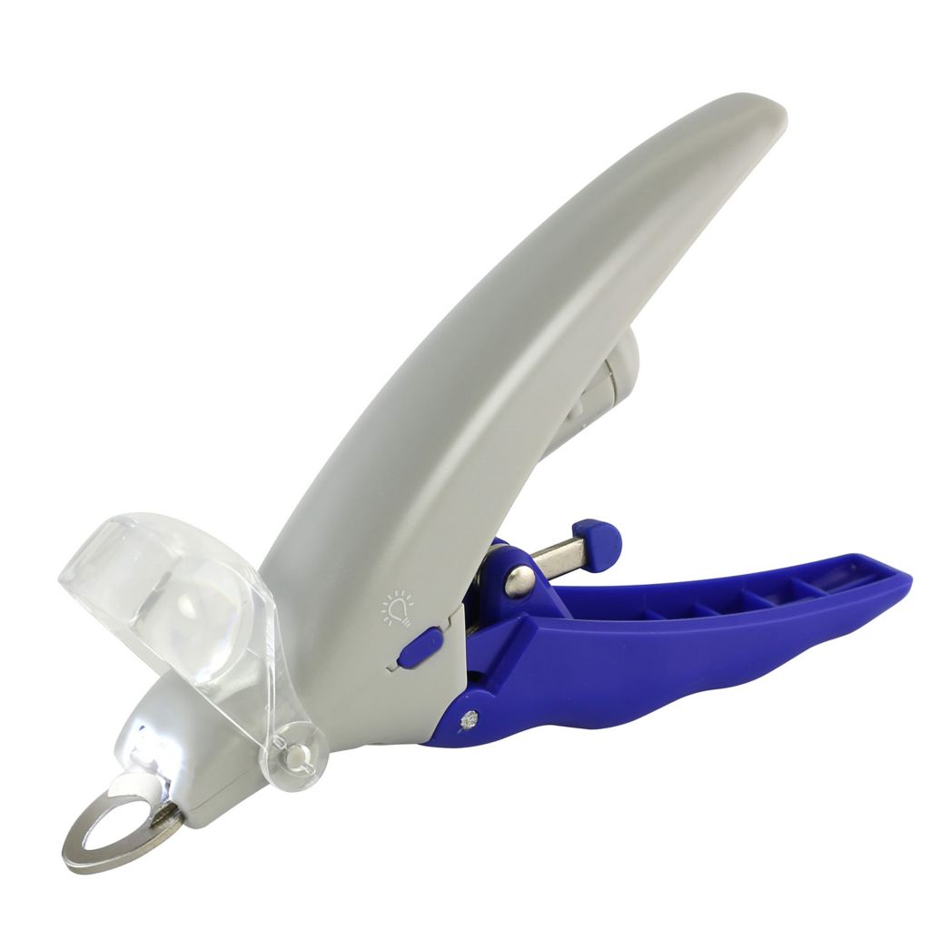 nail clipper with light and magnifier