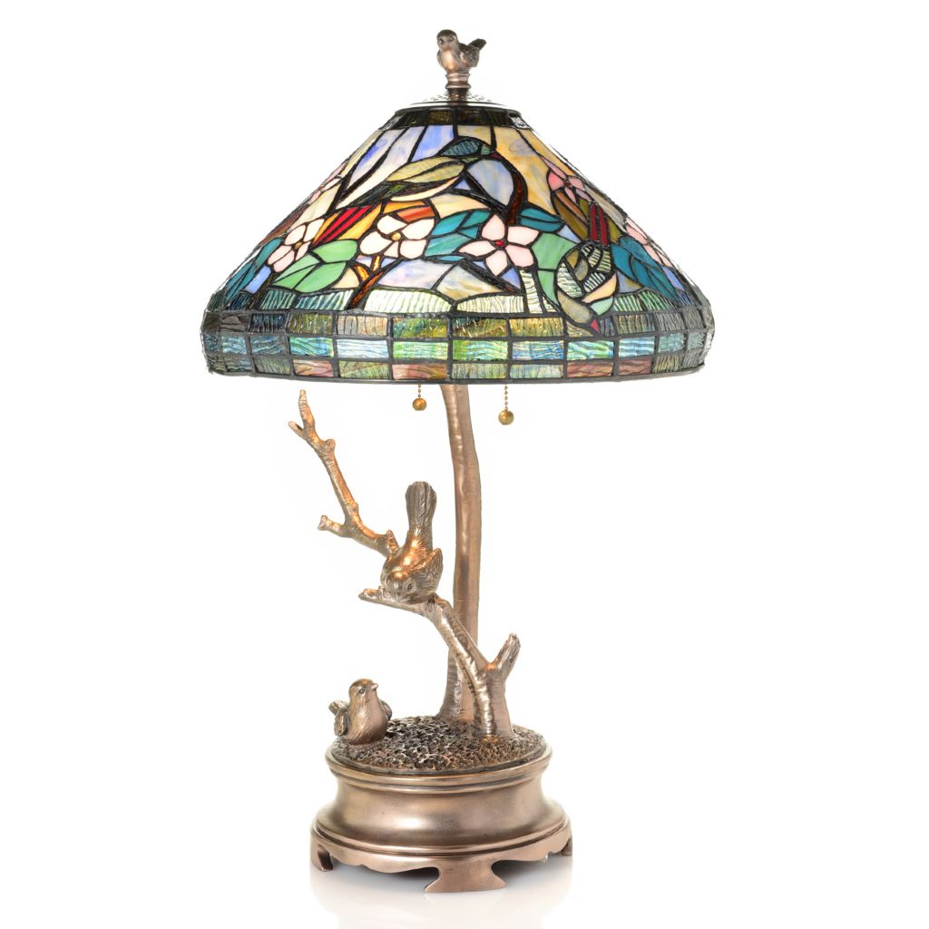 bird and branch table lamp