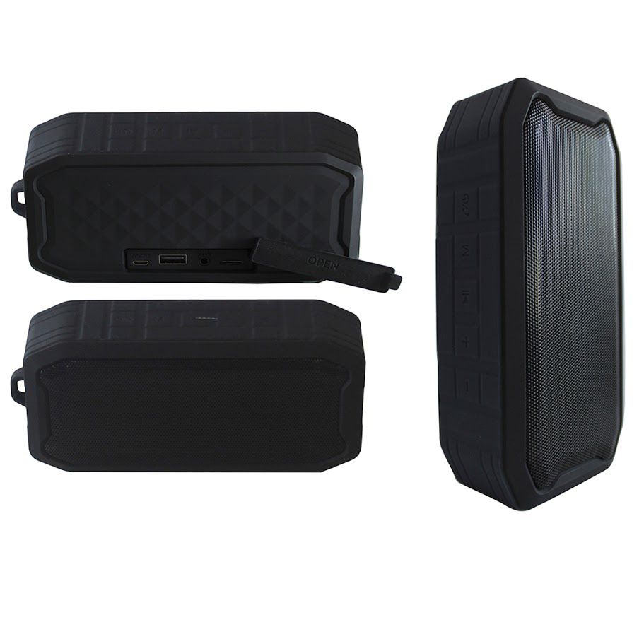 rugged ipx7 waterproof bluetooth speaker