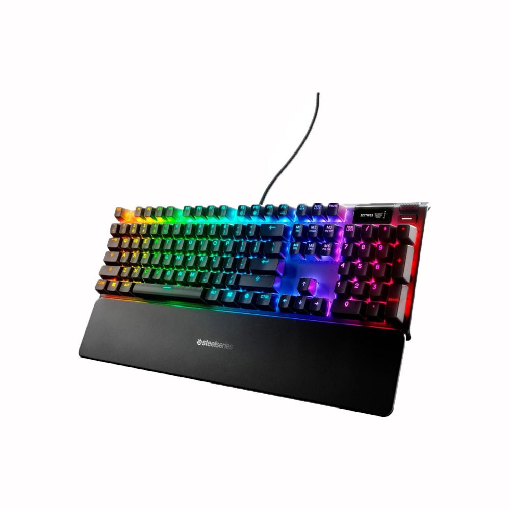 Steelseries Apex Pro Wired Gaming Omnipoint Adjustable Switch Keyboard Shophq