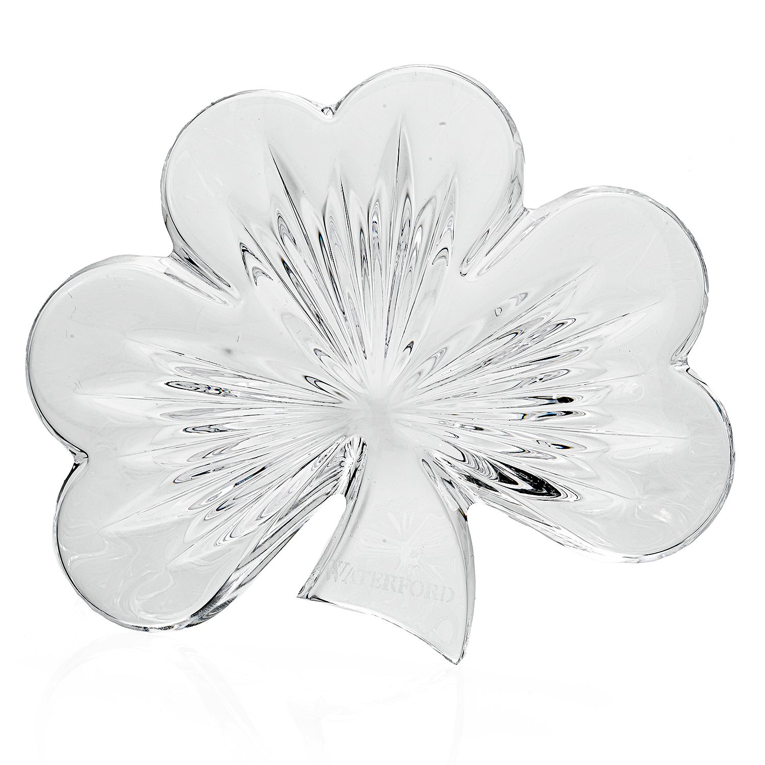 Waterford Crystal 3" Lucky Shamrock Collectable