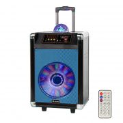 blue dj speaker