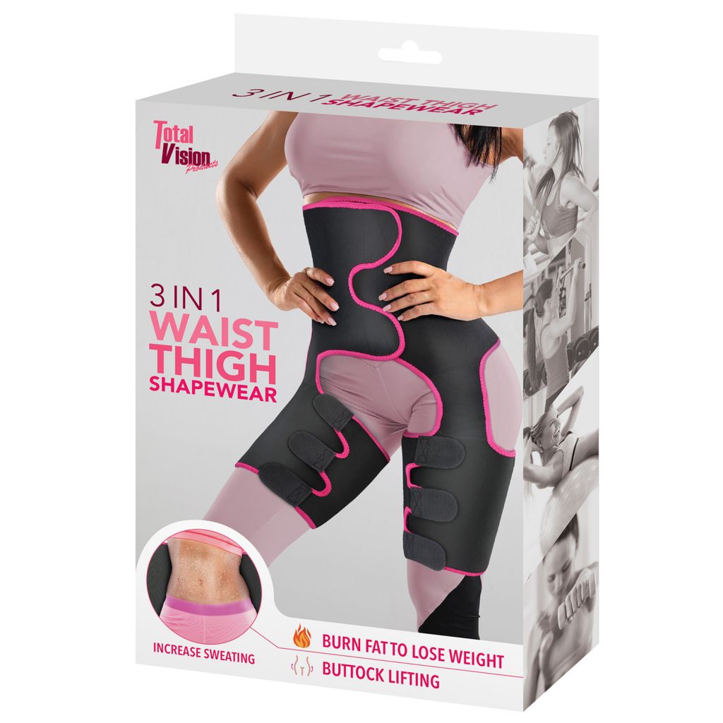 Total Vision 3-in-1 Waist & Thigh Shapewear 