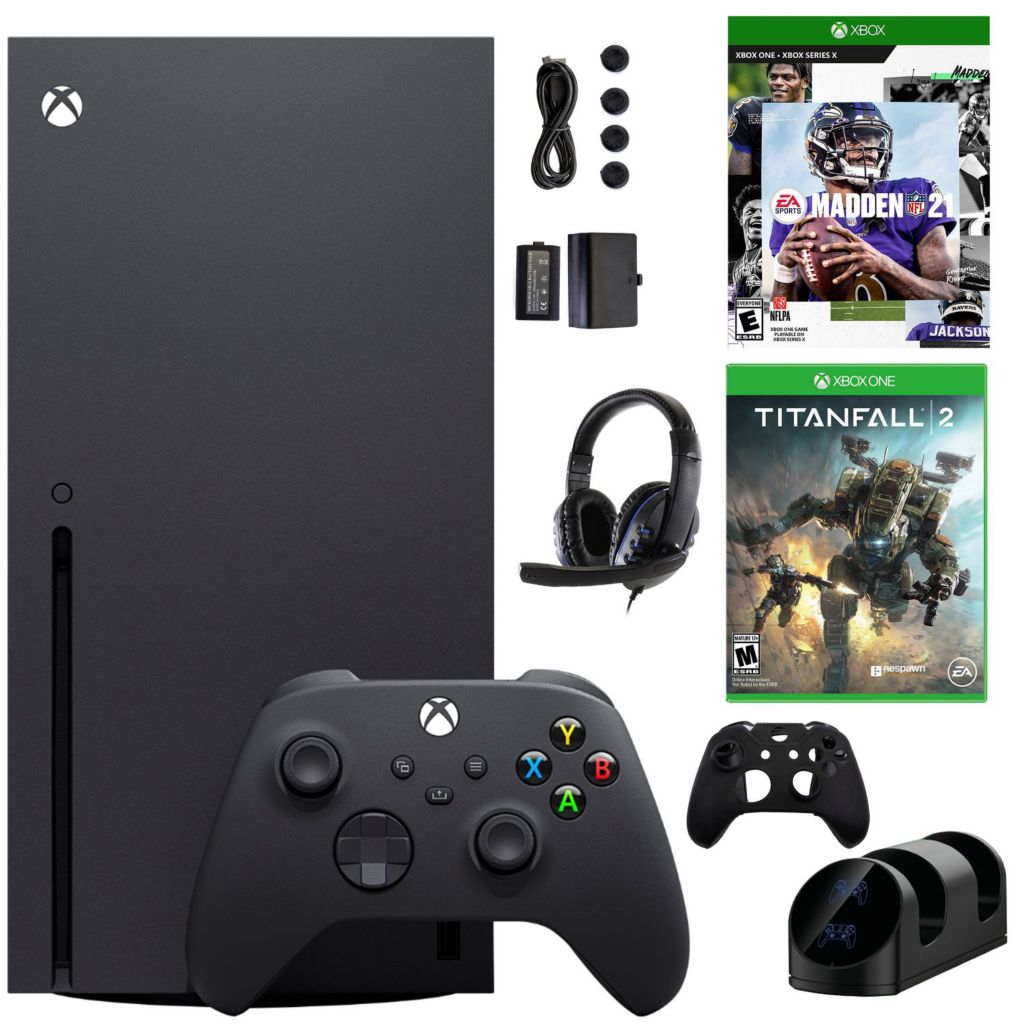 Xbox Series X 1TB Console w/ Madden 21 Game, Titanfall 2 Game 