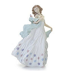 Lladró 12.5" Porcelain Summer Serenade Figurine