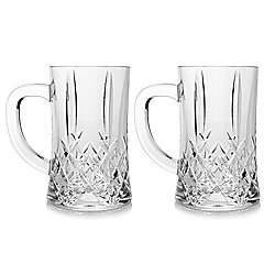 Marquis by Waterford Brixton Set of 2 (20 oz) Beer Mugs