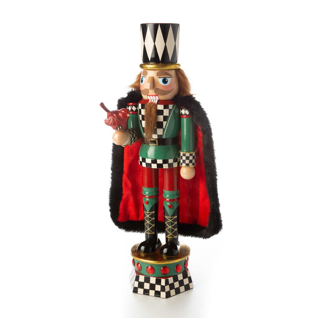 Shophq Boutique Shopping Mackenzie Childs 19 5 Count Cardinal Nutcracker Shophq Com