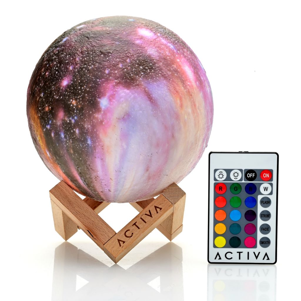 3D Galaxy Moon Night Light Lamp