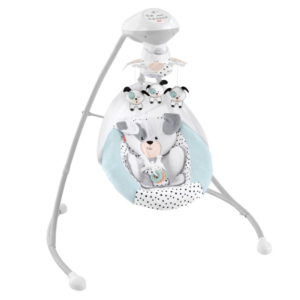 Fisher Price Dots Spots Puppy Cradle n Swing