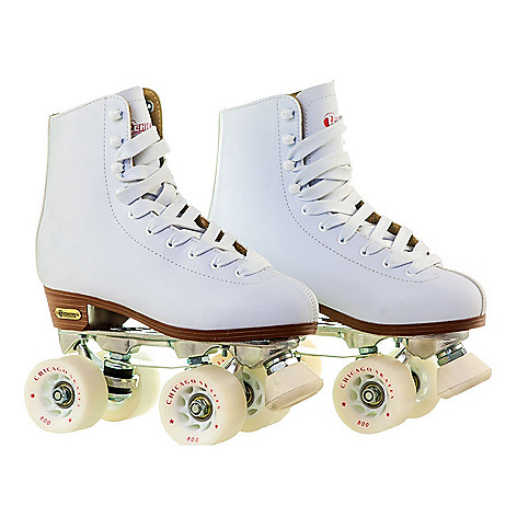 Chicago Skates Deluxe Leather Lined Rink Skate Ladies 7 for sale online 