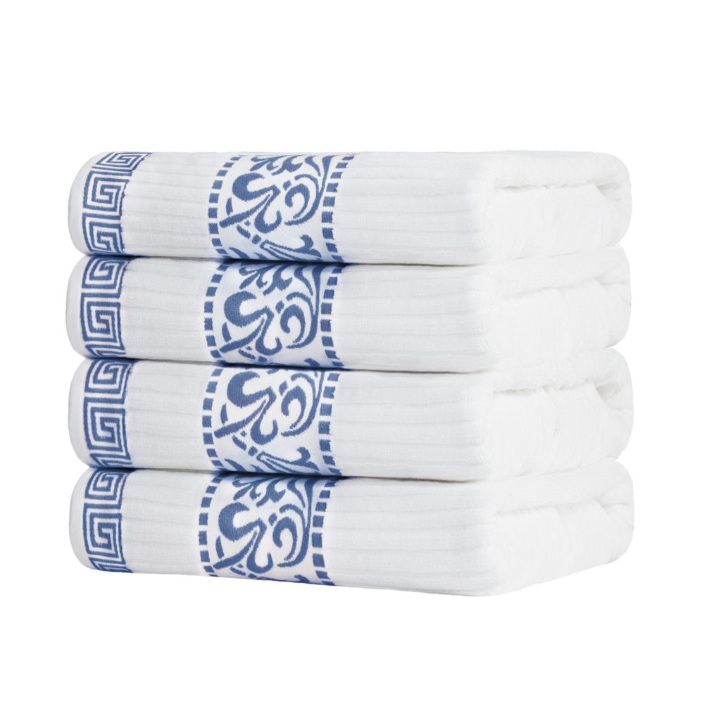 Superior Absorbent 4-Piece Cotton Bath Towel Set