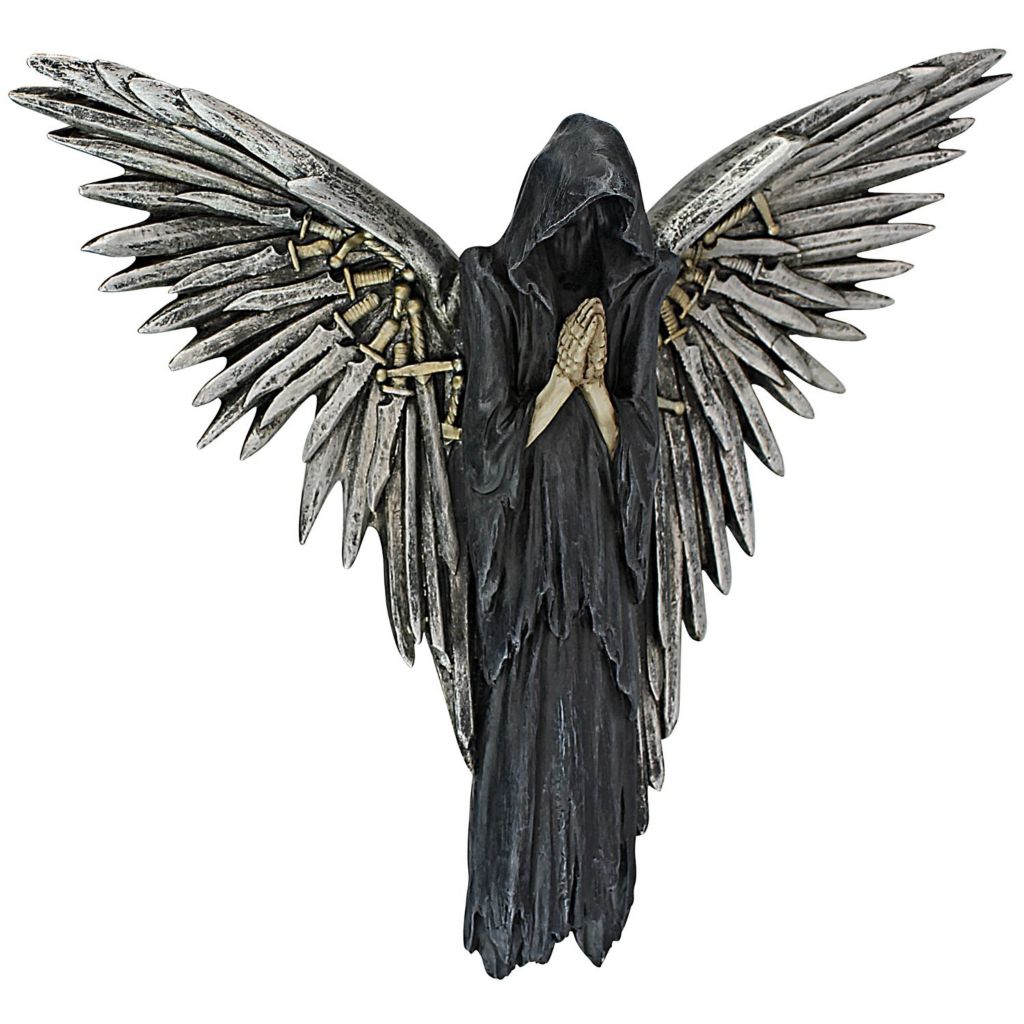 Design Toscano Soul of the Warrior Grim Reaper Wall Sculpture