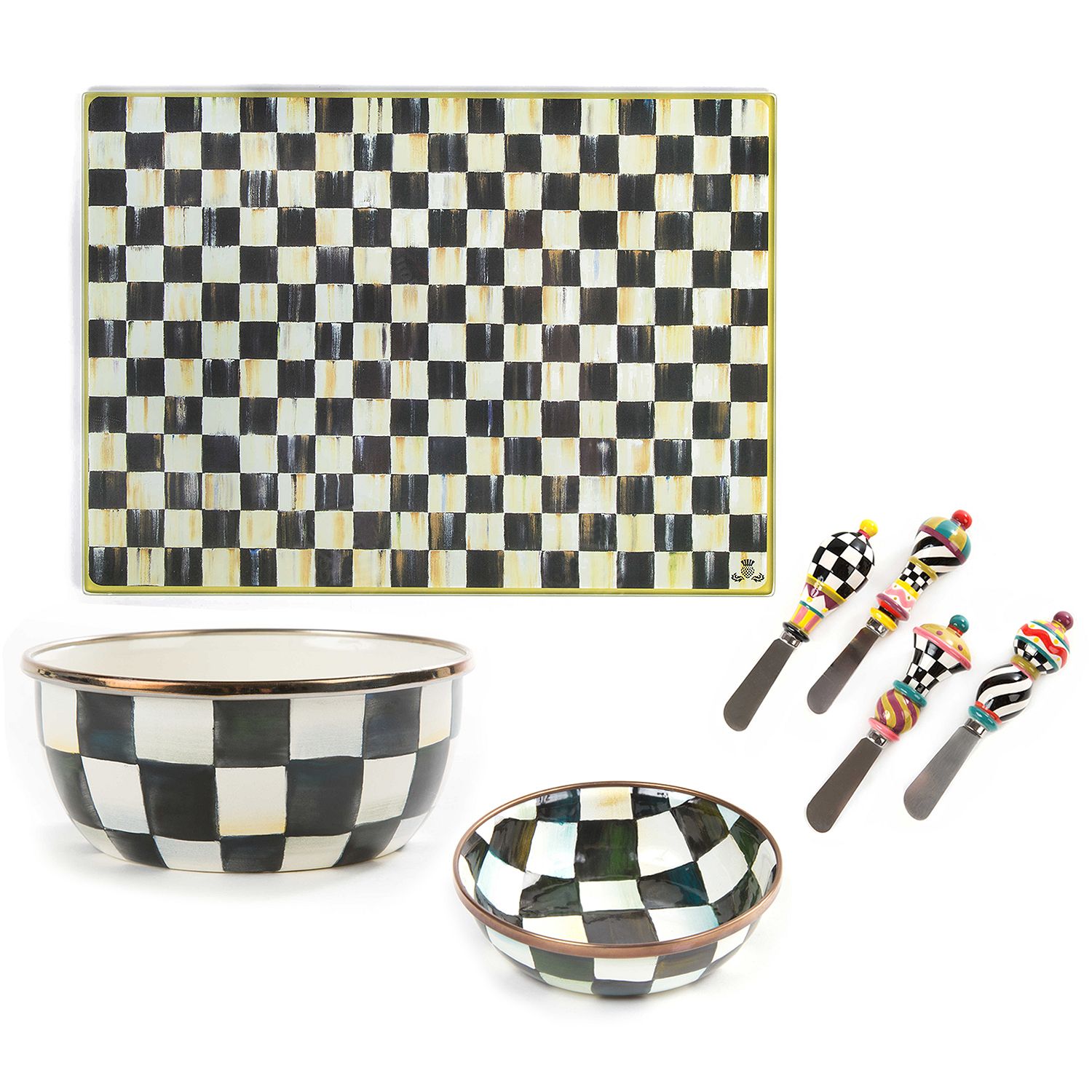 MacKenzieChilds 7Piece Entertaining Set