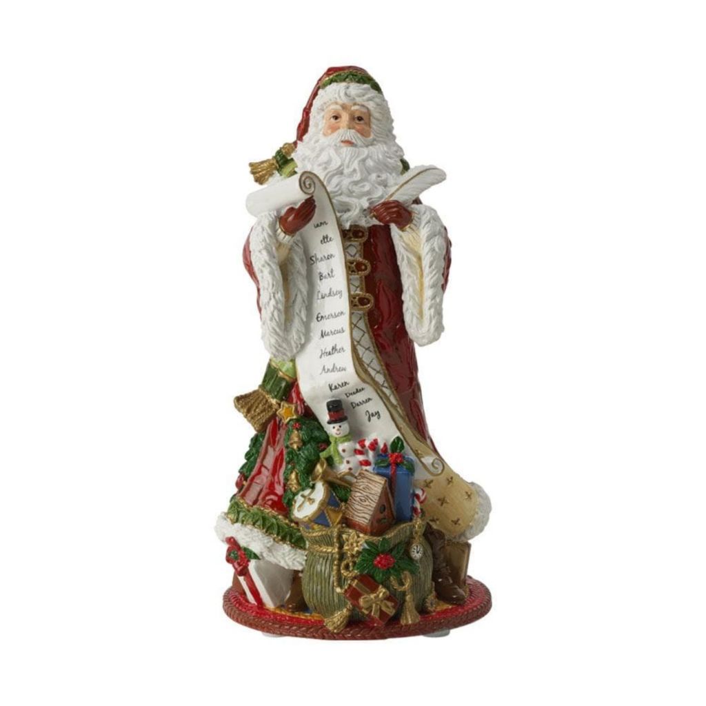Fitz and Floyd 10.75 Saint Nicholas Musical Figurine ShopHQ