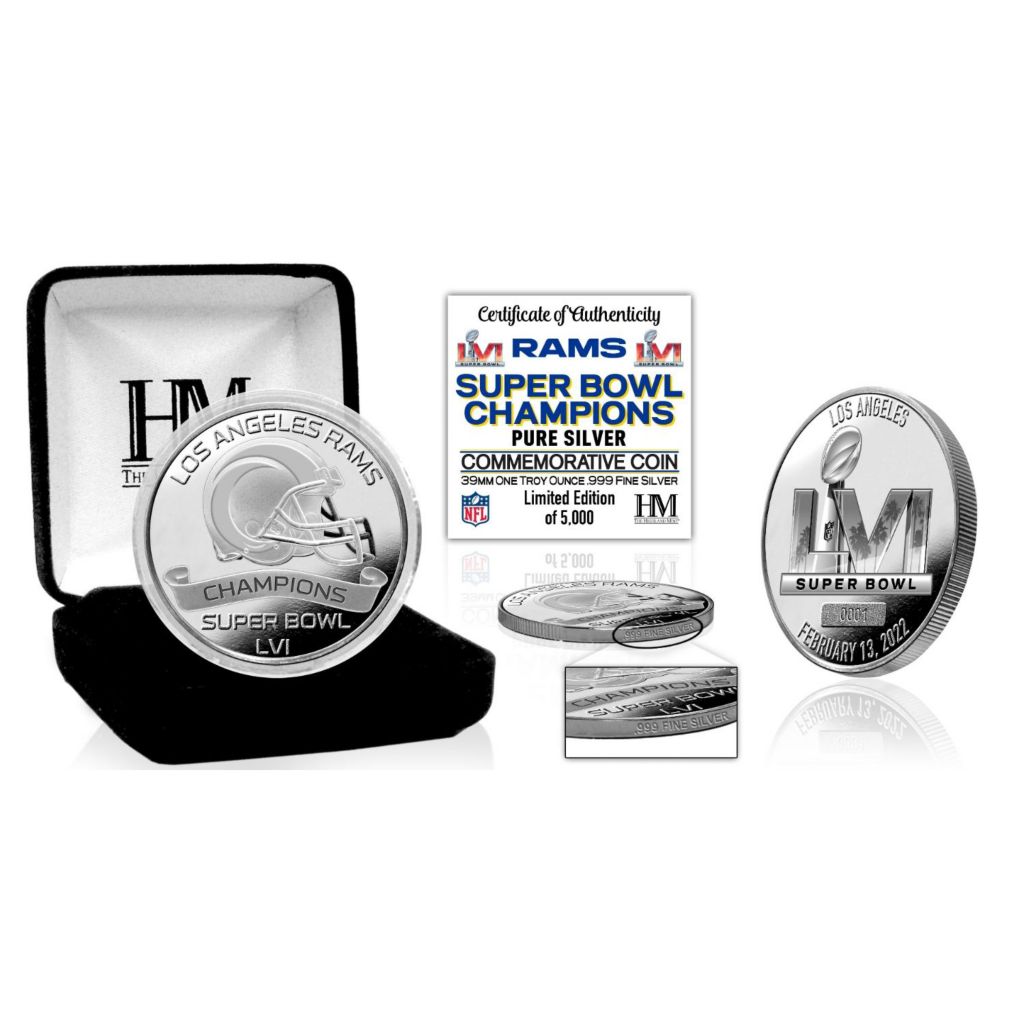 Los Angeles Rams Super Bowl LVI Champions Gold Mint Coin – Shop LA