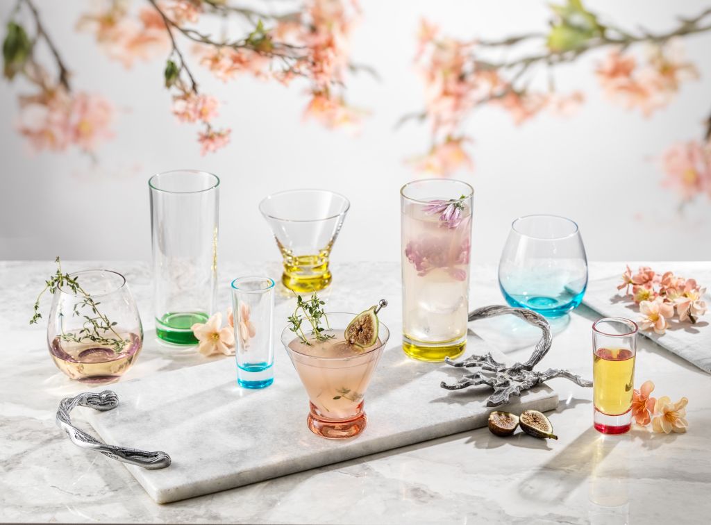 JoyJolt Hue Colored Stemless Wine Glasses - Set of 6 & Reviews