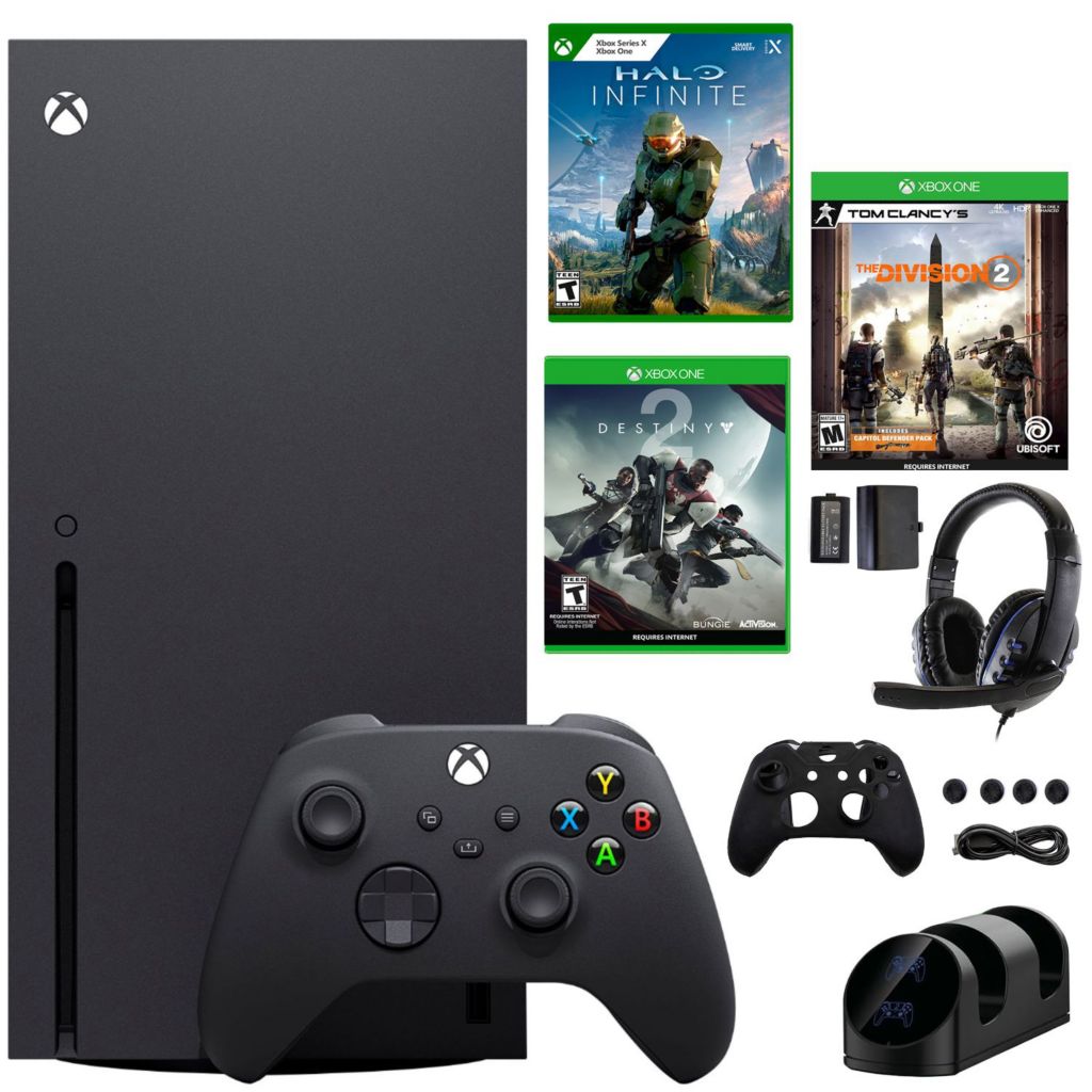 Xbox Series X, 1TB, Halo Infinite Preto, (Sem Jogo), Caixa - CeX (PT): -  Buy, Sell, Donate