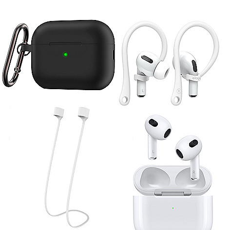 Apple® AirPods 3rd Generation w/ Lightning Charging Case Bundle on sale at  shophq.com - 520-061