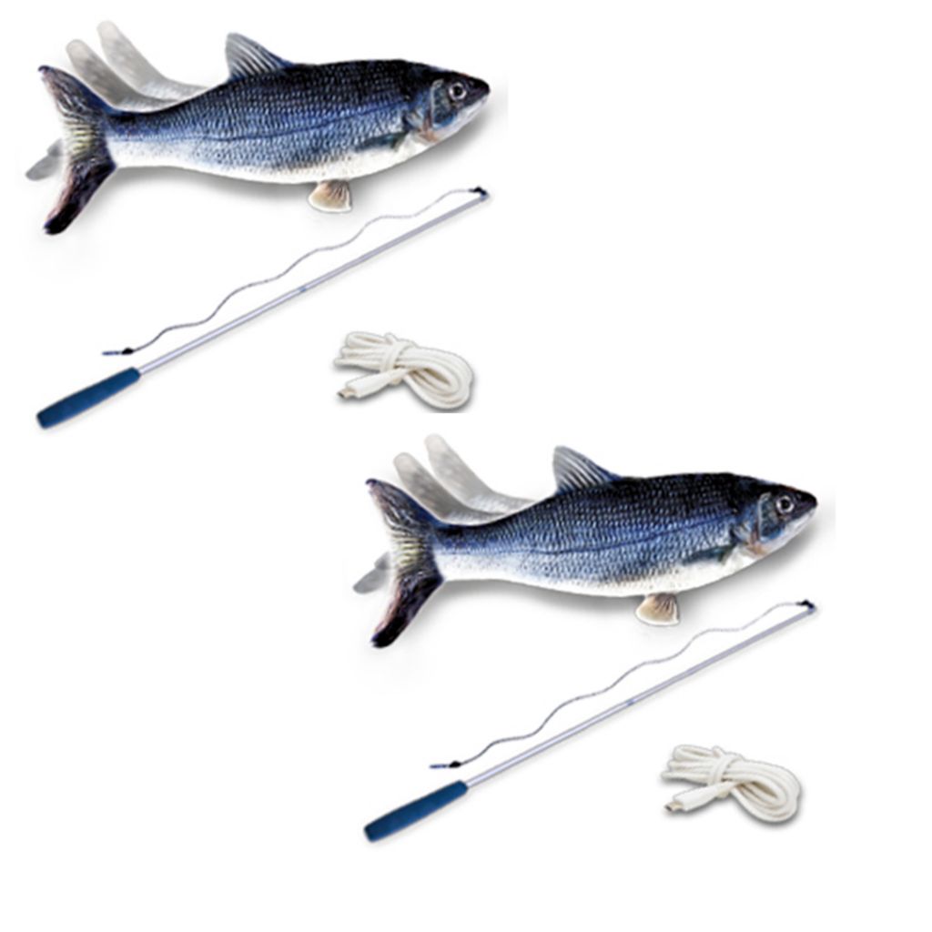 Realistic fish best sale catnip toy