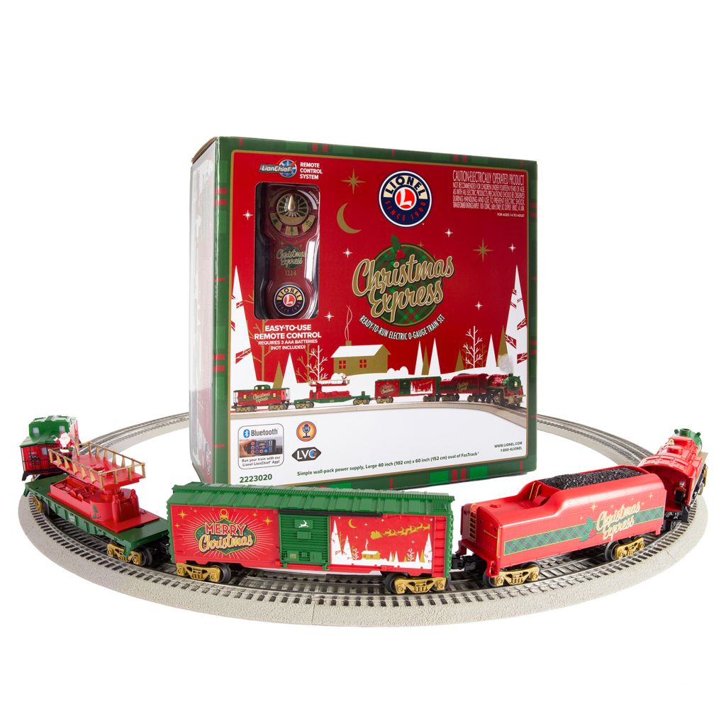 Lionel christmas hot sale trains