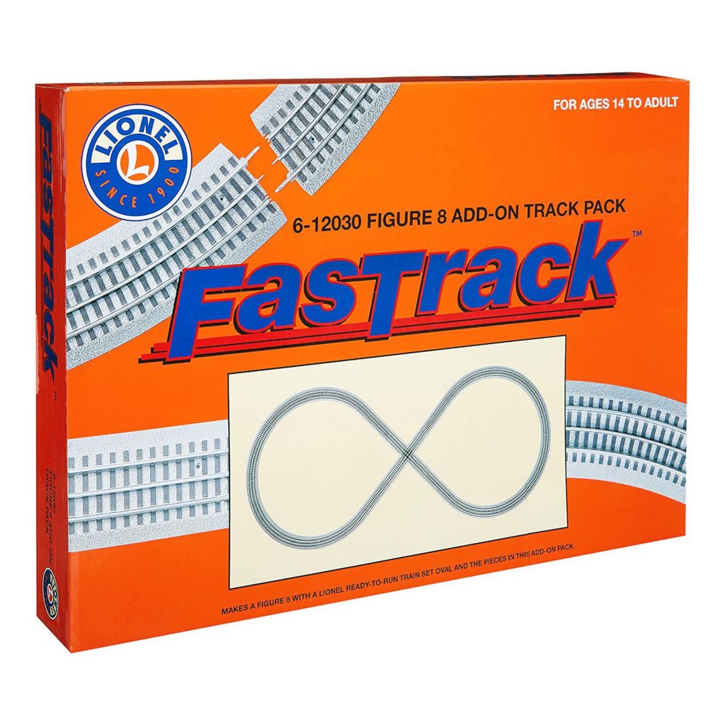 Lionel trains add on pack track sold figure 8 fast track