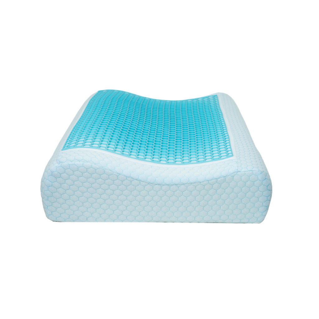 Swiss Comforts Honeycomb Gel Memory Foam Pillow ShopHQ