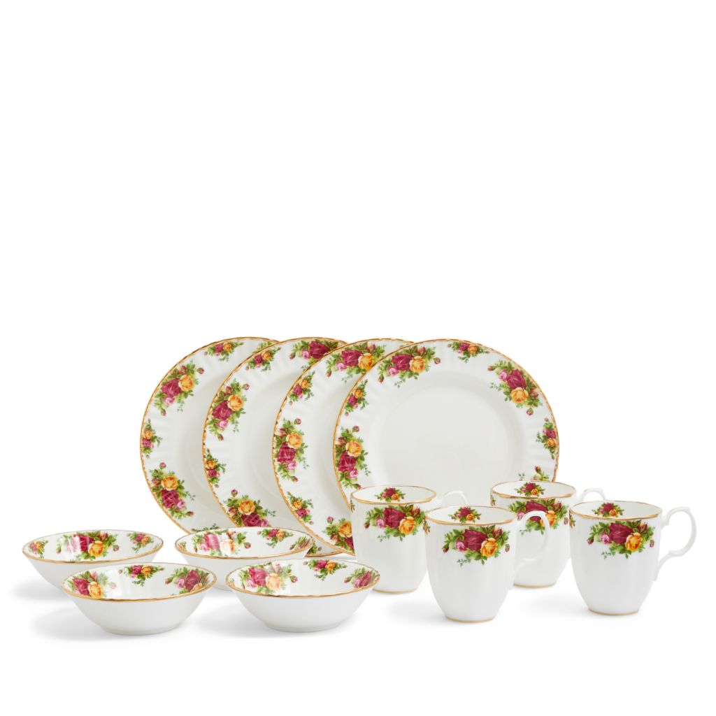 Country roses dinner set hotsell