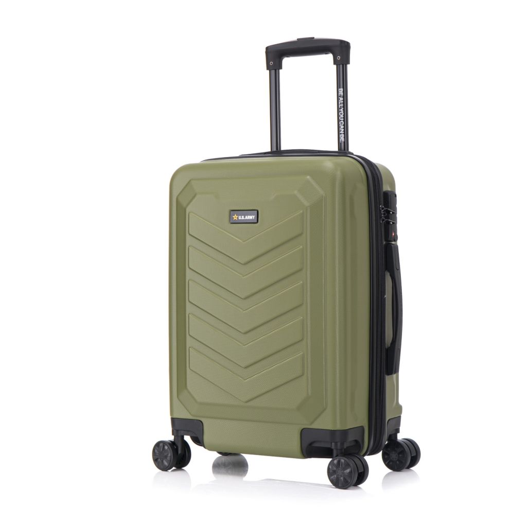 Army green suitcase online