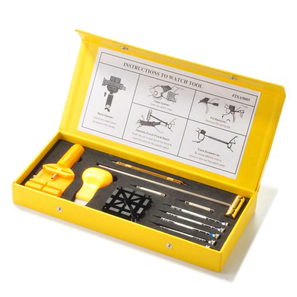 Invicta 12-Piece Watch Tool & Sizing Kit - ShopHQ.com