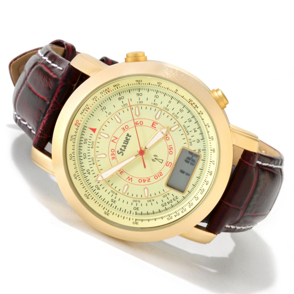 Stauer atomic online watch