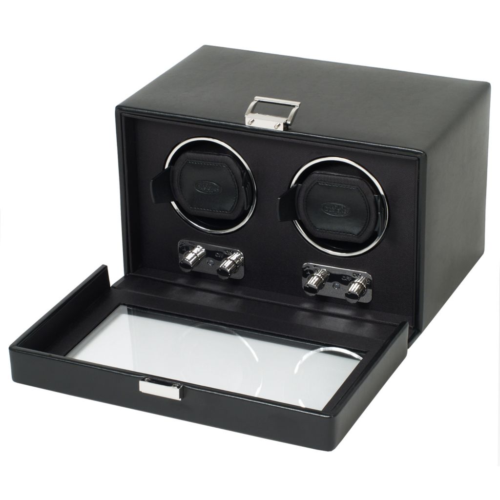 Heritage by WOLF Double Watch Winder w Cover ShopHQ