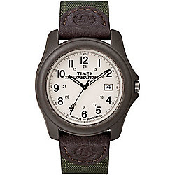 Timex Men’s 39mm Expedition Camper Quartz Brown Nylon Strap Watch