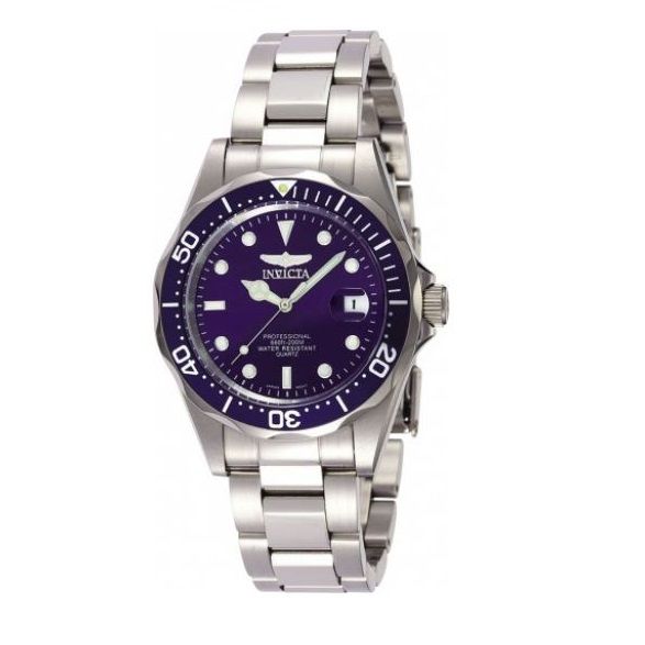 Invicta 38mm Pro Diver Quartz Stainless Steel Bracelet Watch ShopHQ